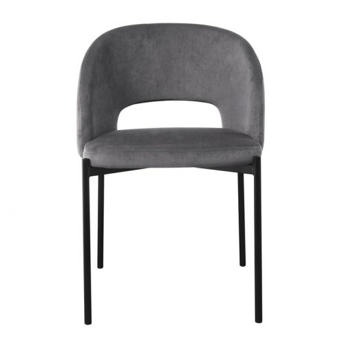 Metalinė kėdė K455 chair Spalva: grey