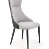 Metalinė kėdė K434 chair Spalva: light grey / juoda