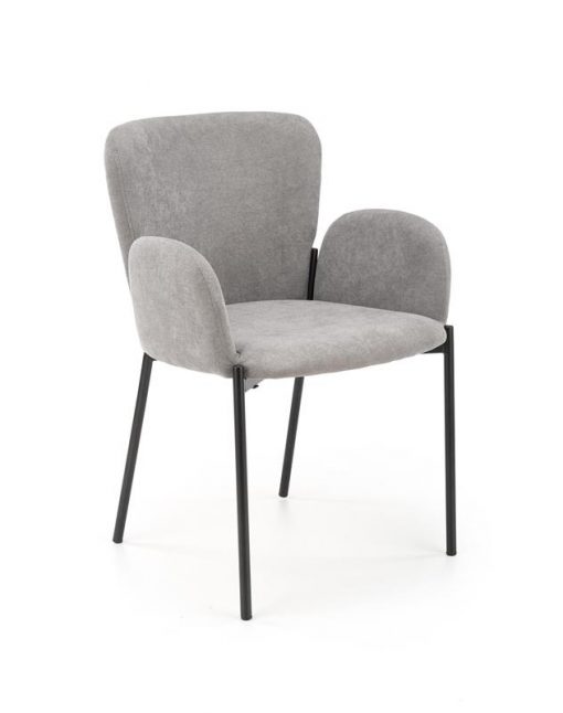 Metalinė kėdė K445 chair Spalva: grey
