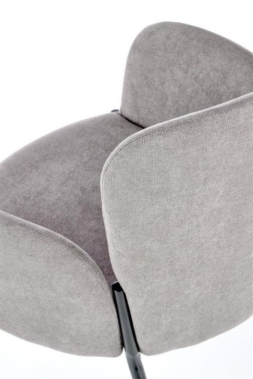 Metalinė kėdė K445 chair Spalva: grey