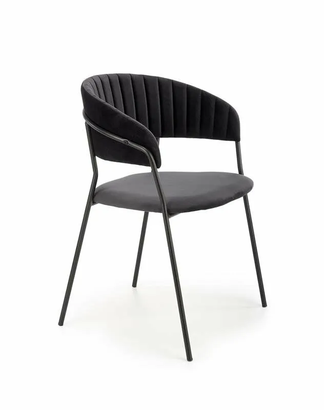 BA-HA211013-1 Metalinė kėdė K426 chair Spalva: juoda