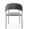 Metalinė kėdė K426 chair Spalva: grey
