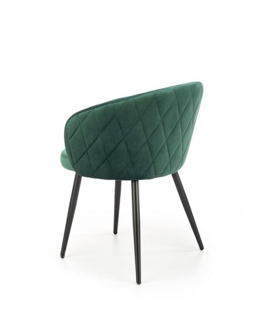 Metalinė kėdė K430 chair Spalva: dark green