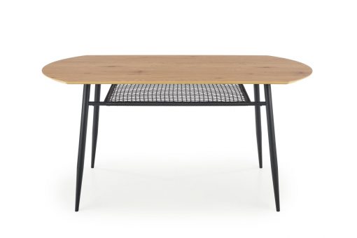 Stalas JACKSON table, Spalva: top - golden oak, legs - juoda