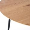 Stalas JACKSON table, Spalva: top - golden oak, legs - juoda