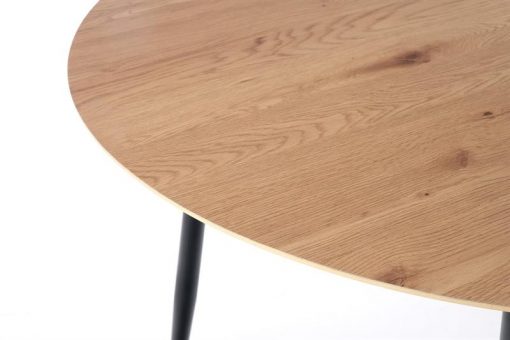 Stalas JACKSON table, Spalva: top - golden oak, legs - juoda