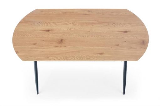 Stalas JACKSON table, Spalva: top - golden oak, legs - juoda