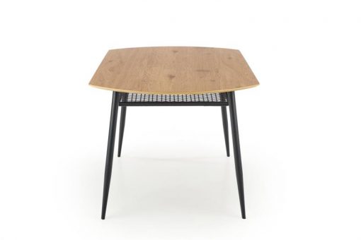 Stalas JACKSON table, Spalva: top - golden oak, legs - juoda