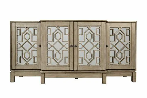 Avola 1550-70 Komoda 4D Silver