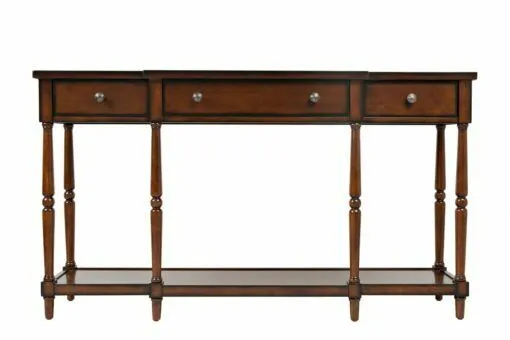 Av1632-60 Avola Konsolė 3S Avola Antique Mahogany