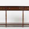 Av1632-60 Avola Konsolė 3S Avola Antique Mahogany