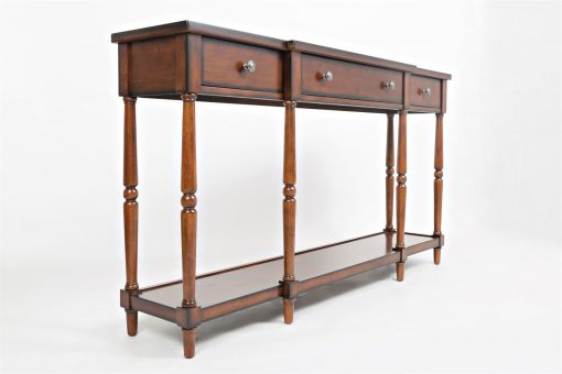 Av1632-60 Avola Konsolė 3S Avola Antique Mahogany