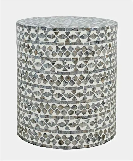 Av1730-28Gt Staliukas apvalus Avola Grey Tribal