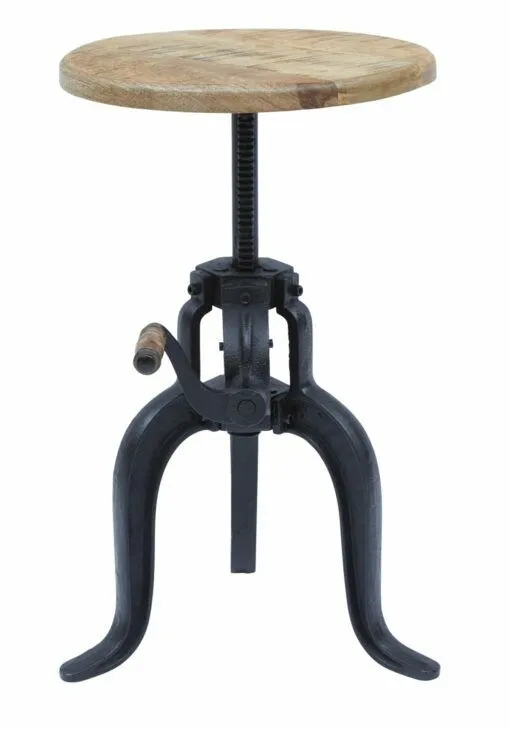 Av1730-63 Staliukas apvalus Avola Natural Black