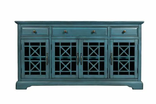Av175-60 Komoda 4D/3S Avola Antique Blue