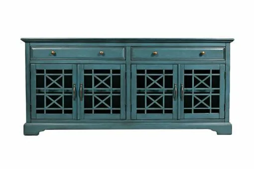 Av175-9 Komoda 4D/2S Avola Antique Blue