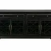 Av275-9 Komoda 4D/2S Avola Antique Black