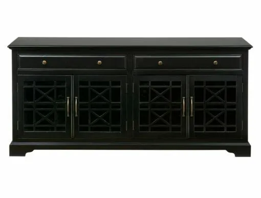 Av275-9 Komoda 4D/2S Avola Antique Black