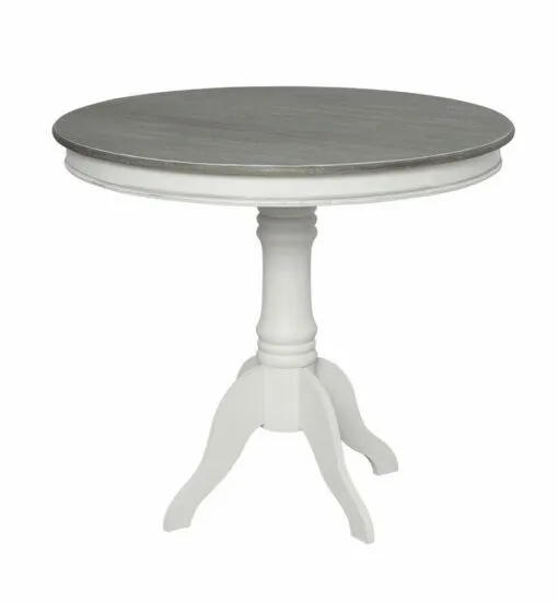 Rimini White 116 Stalas apvalus
