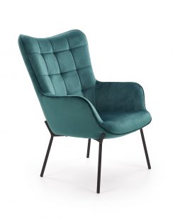 CASTEL l. chair dark green