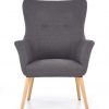 COTTO leisure chair, spalva: dark grey