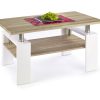 DIANA H MDF coffee table spalva: sonoma oak/white