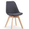 K303 chair, spalva: dark grey