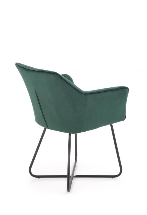 K377 chair, spalva: dark green