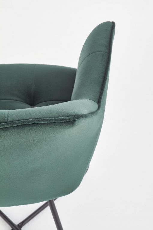 K377 chair, spalva: dark green