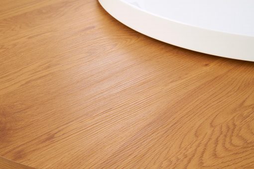 MICHELLE c. table, spalva: white / golden oak