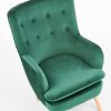 RAVEL l. chair, spalva: dark green