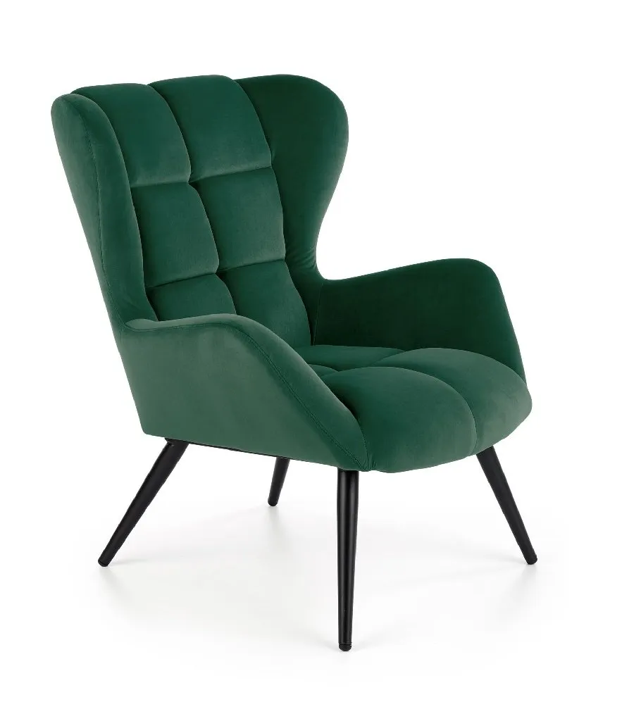 ZO-ZF101387-1 Tamsiai žalia TYRION l. kėdė moderniam interjerui
