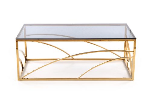 UNIVERSE square gold c. table