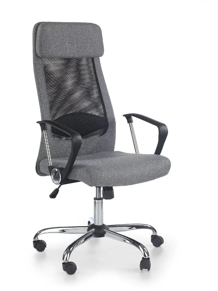 ZO-ZF101514-1 Juoda ZOOM biuro kėdė su ergonomišku atlošu