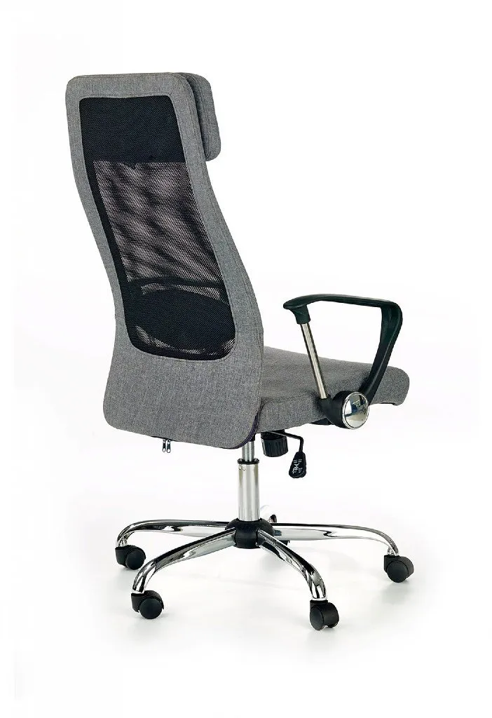 ZO-ZF101514-2 Ergonomiška juoda biuro kėdė ZOOM su tinkliniu atlošu