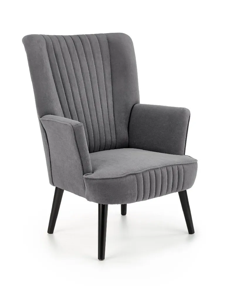 ZO-ZF101592-1 Pilka DELGADO kėdė moderniam valgomojo interjerui