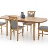 FRYDERYK 160/240 cm extension table spalva: craft oak