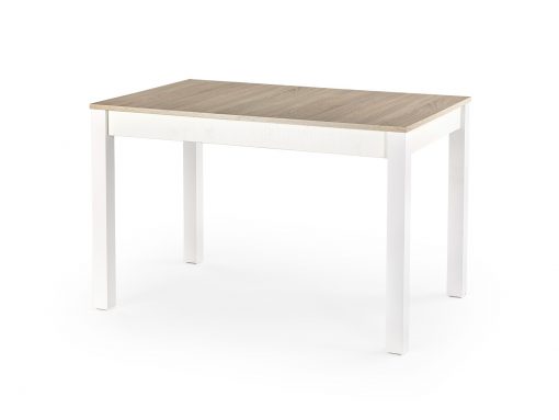 MAURYCY table spalva: sonoma oak / white