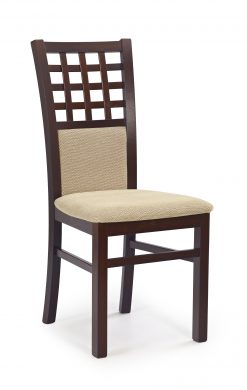 GERARD3 chair spalva: dark walnut/TORENT BEIGE