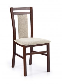 HUBERT 8 chair spalva: dark walnut/vila 2