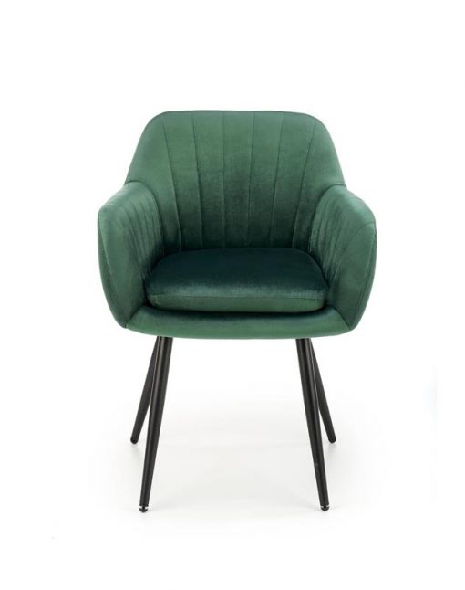 Metalinė kėdė K429 chair Spalva: dark green