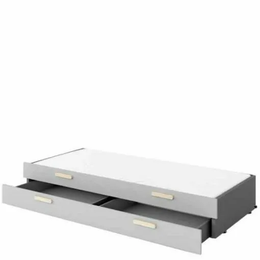 Lova 80x200 su čiužiniu ir dėže patalynei PO-14