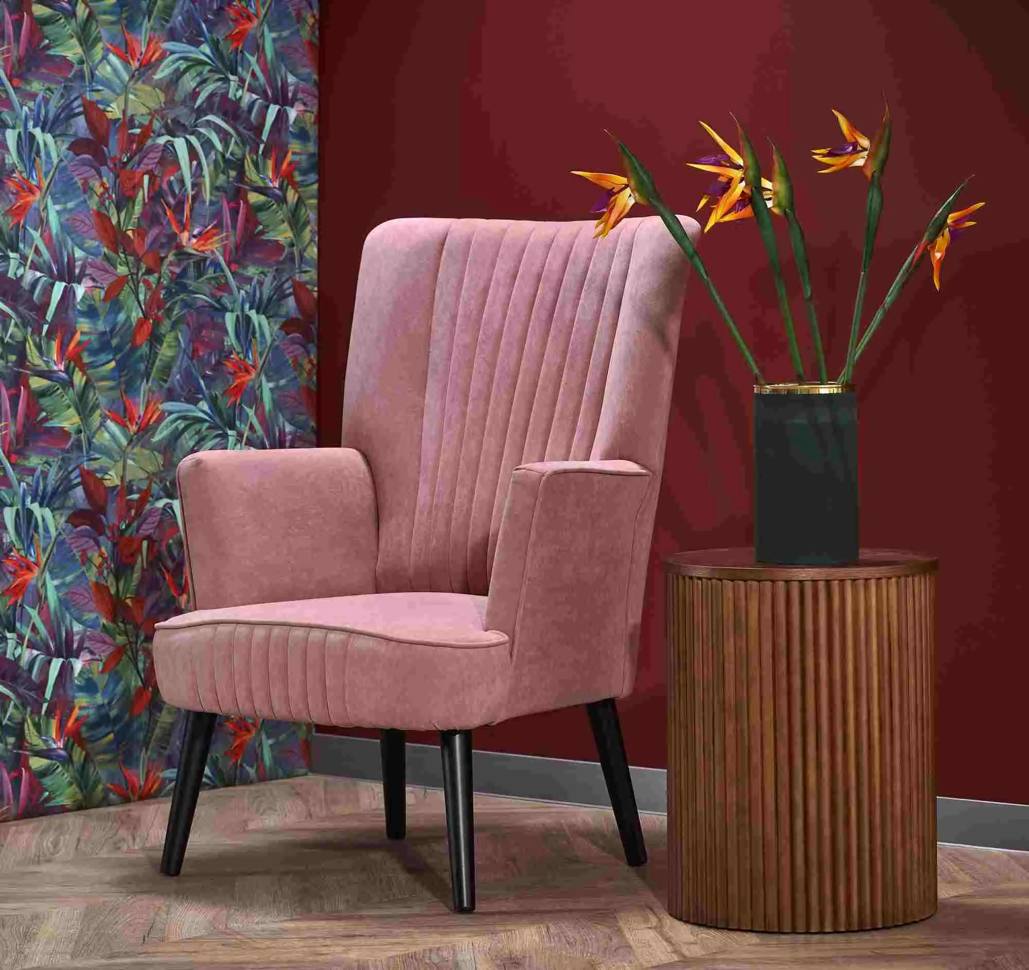 ZO-ZF101593-1 DELGADO chair spalva: pink