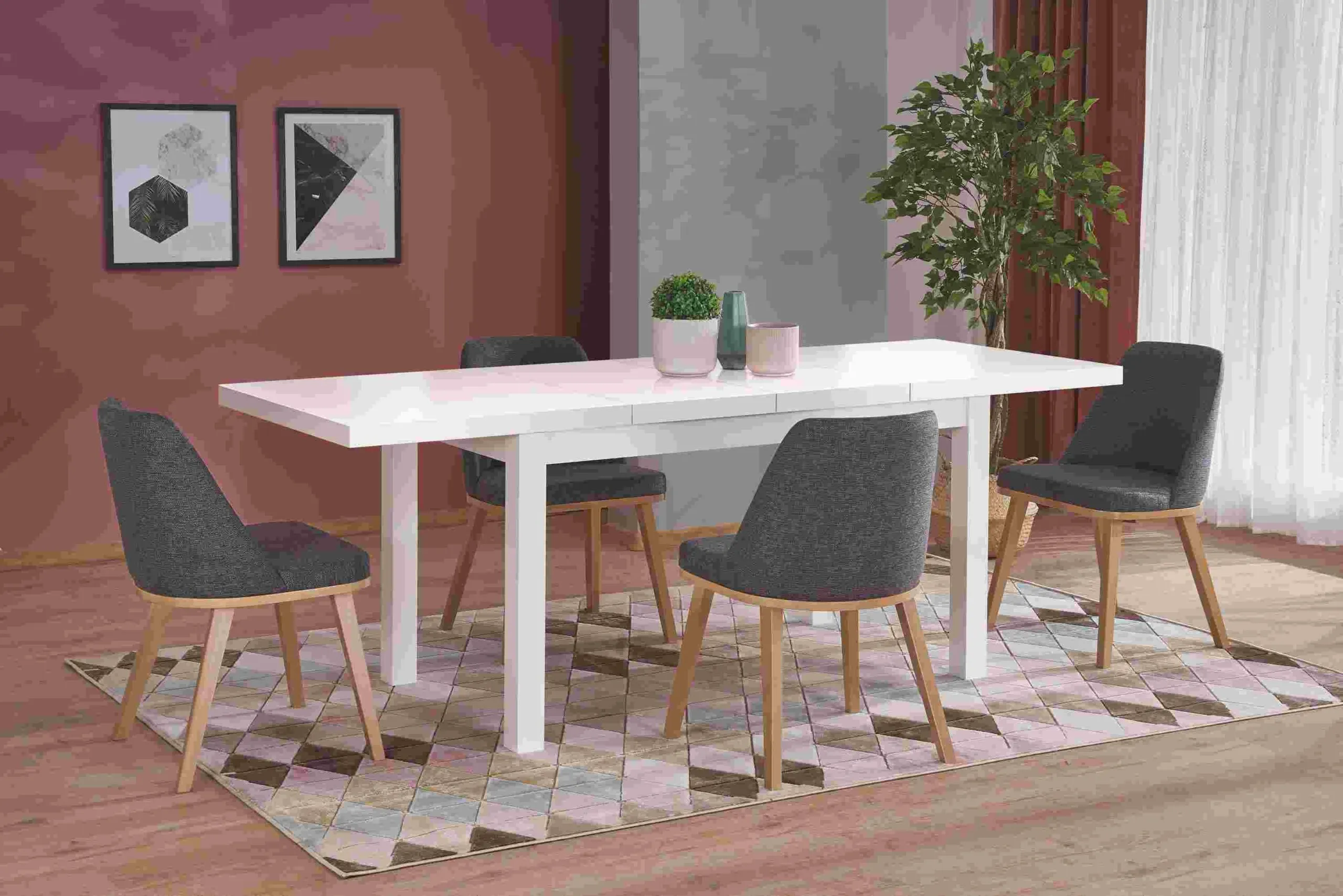 ZO-ZF101931-1 TIAGO 2 extension table white / white