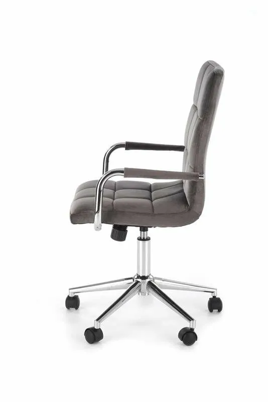 BA-HA211067-2 Pilka vaikiška kėdė GONZO 4 moderniam vaikų kambariui