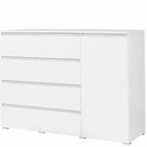 BA-ML104180-2 Moderni komoda C05 su elegantišku medžio raštu
