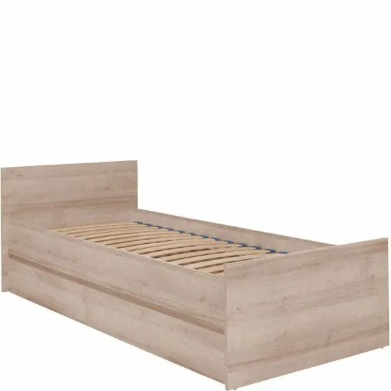 BA-ML104190-2 Moderni viengulė lova 90x200 su C15 apdaila