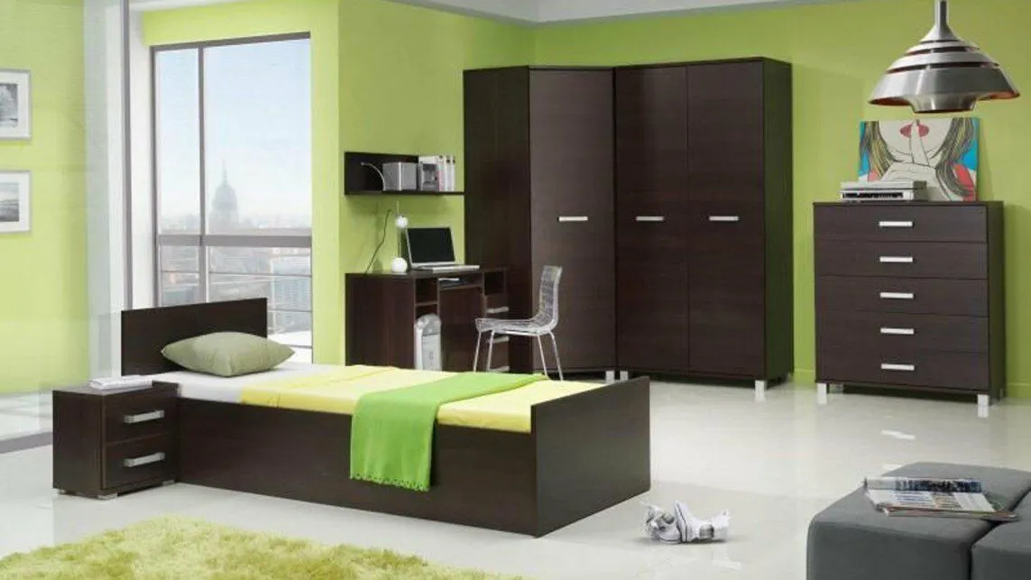 BA-ML104271-4 Moderni balta spinta M2 su elegantiškomis durimis