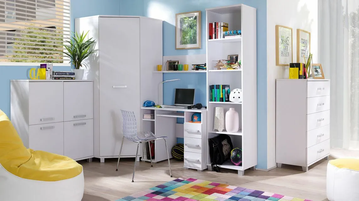 BA-ML104281-5 Moderni komoda M36 su elegantišku medžio raštu