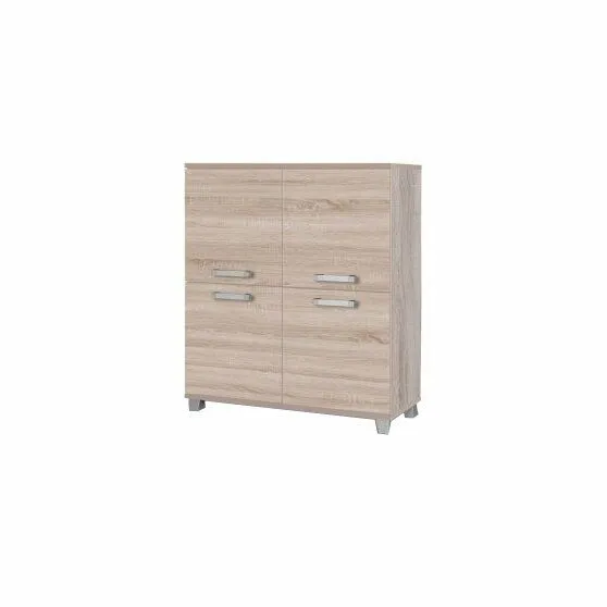 BA-ML104282-2 Moderni balta spintelė M4 su dvejomis durelėmis